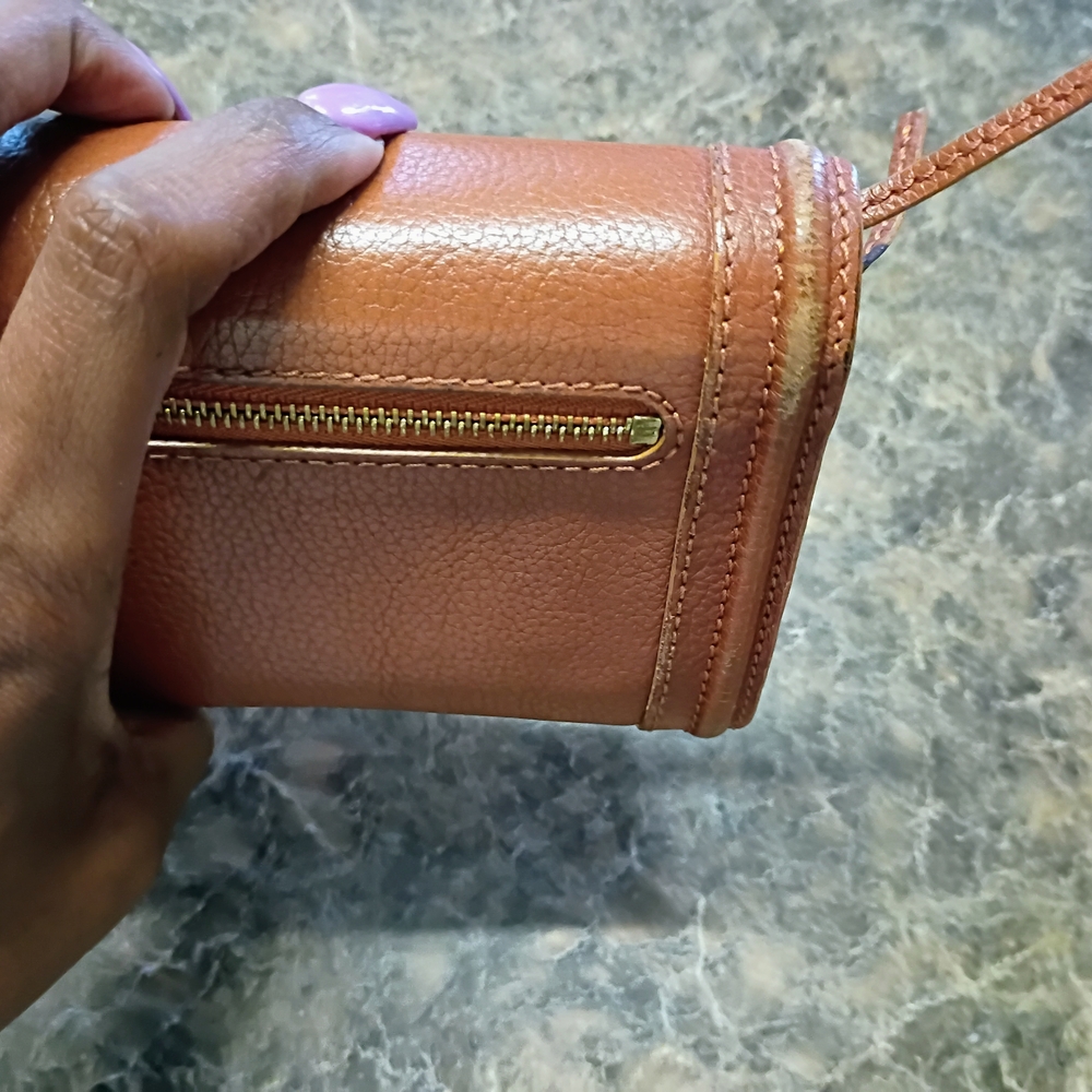 Chloé Brown Leather Zip Wallet - Picture 6 of 15
